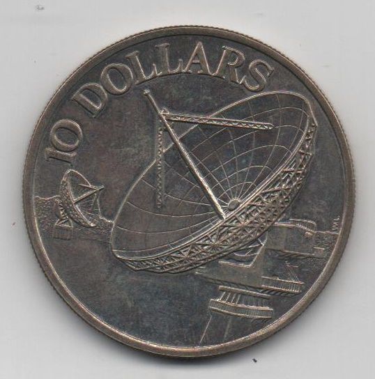 SINGAPUR DEL AÑO 1978 DE 10 DOLARES