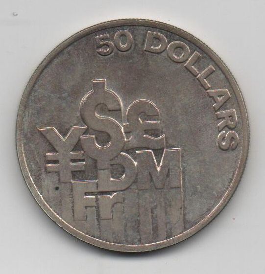 SINGAPUR DEL AÑO 1980 DE 10 DOLARES