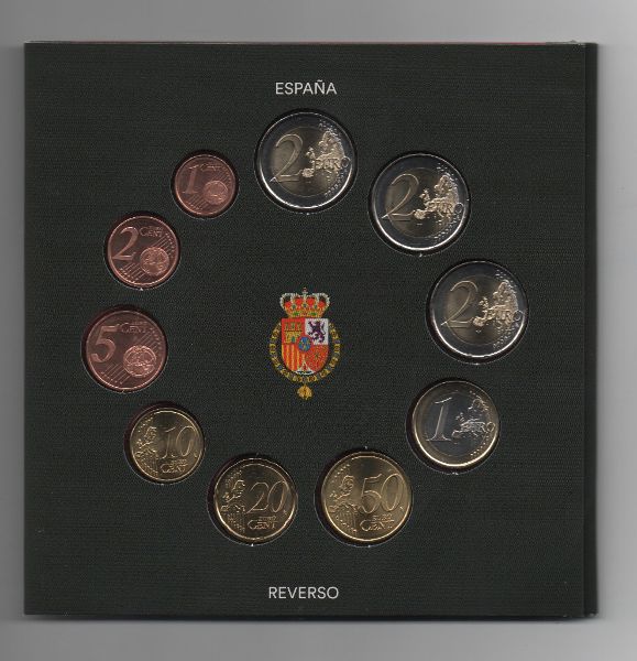 ESPAÑA DEL AÑO 2018 EUROSET FDC
