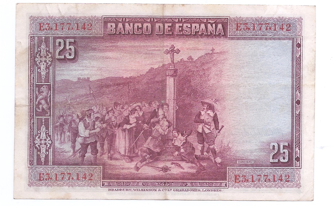 ALFONSO XIII II REPUBLICA 1928 DE 25 PTS