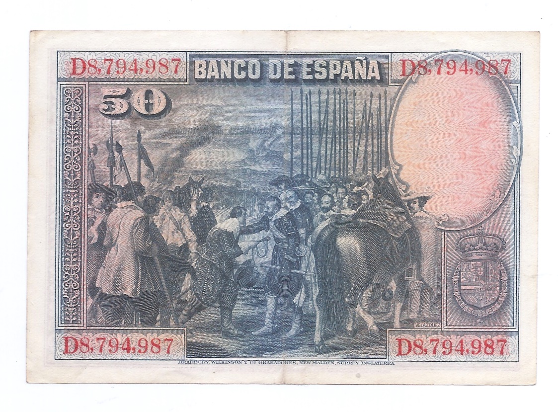ALFONSO XIII II REPUBLICA 1928 DE 50 PTS