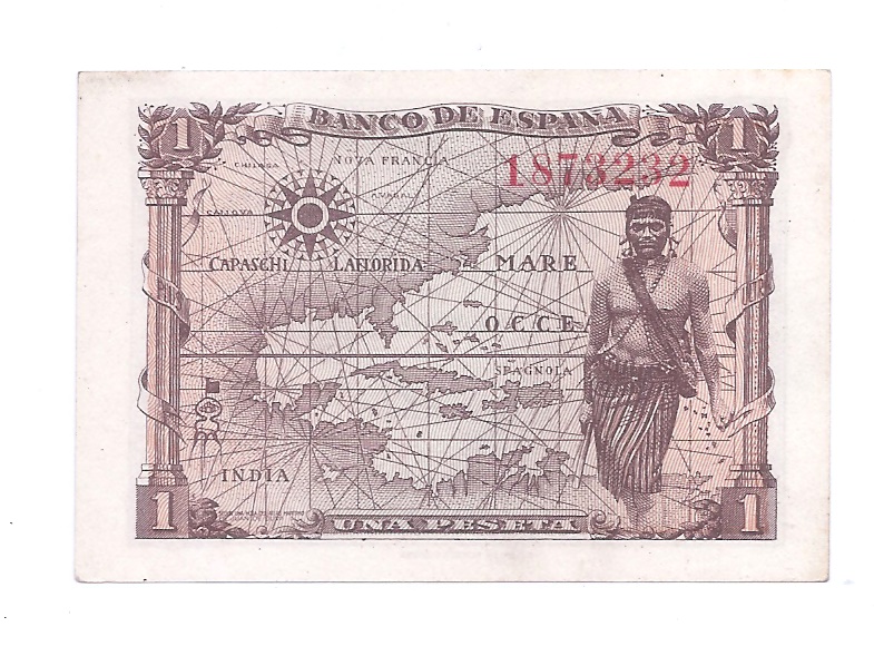 ESTADO ESPAÑOL AÑO 1945 DE 1 PTS