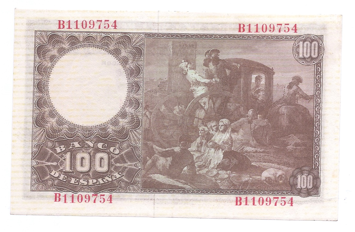 ESTADO ESPAÑOL AÑO 1948 DE 100 PTS