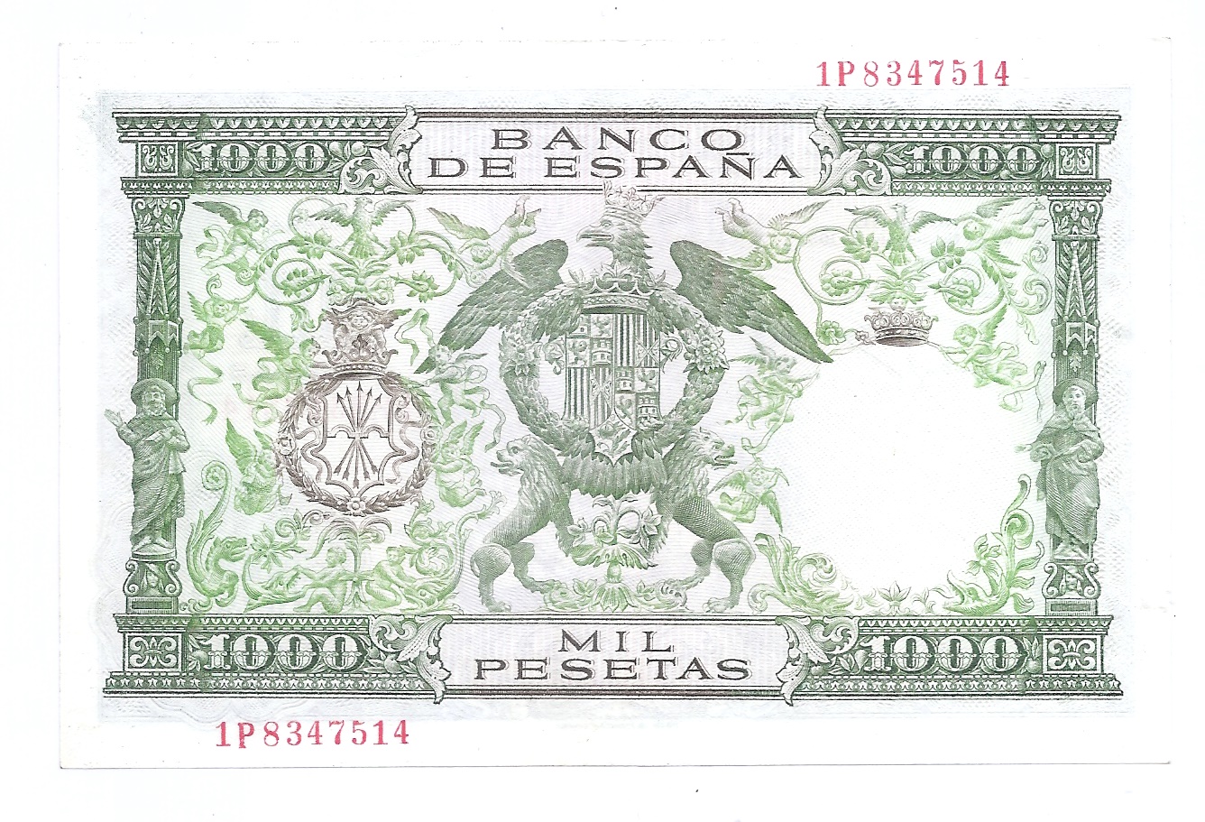 ESTADO ESPAÑOL AÑO 1957 DE 1000 PTS