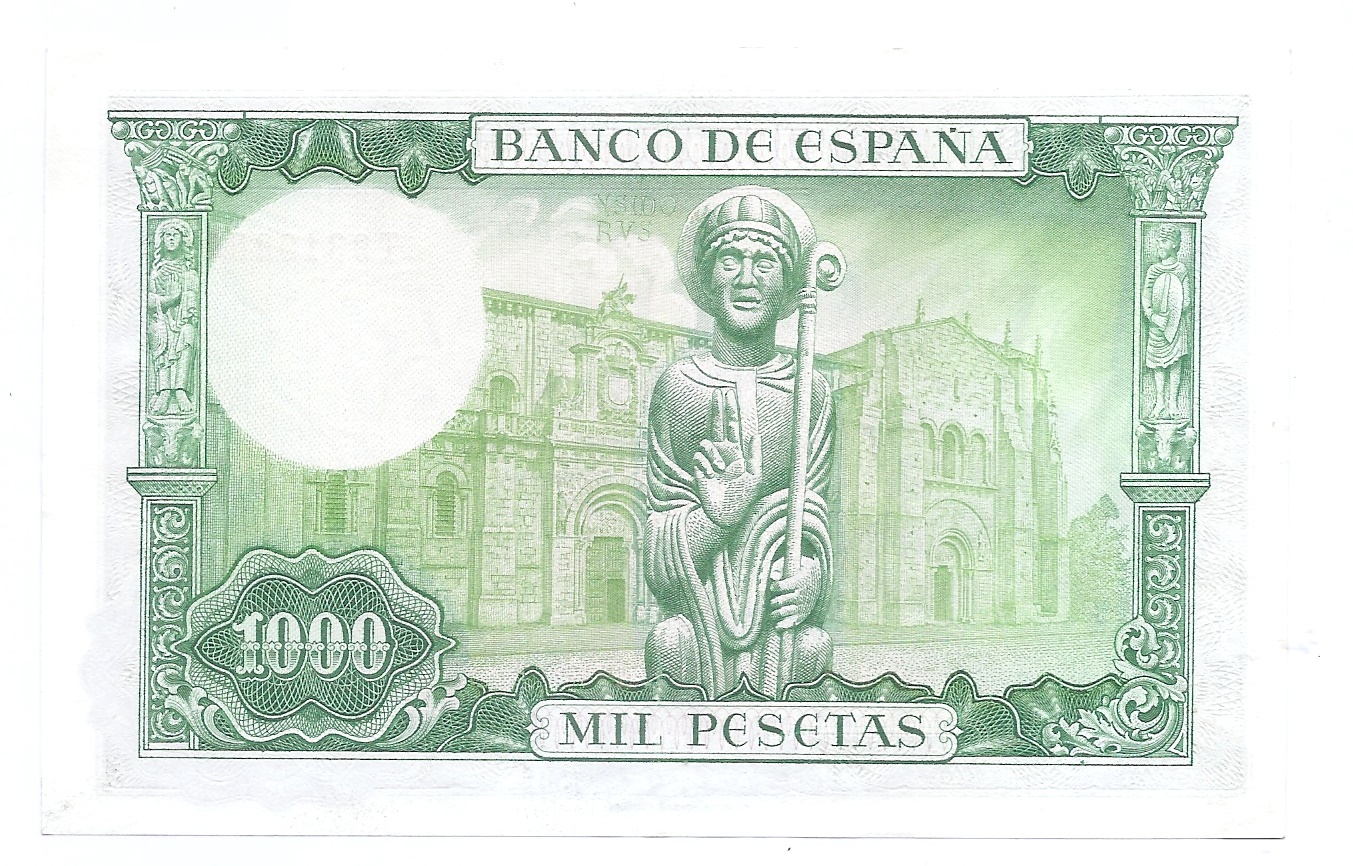 ESTADO ESPAÑOL AÑO 1965 DE 1000 PTS