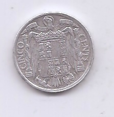 ESTADO ESPAÑOL (FRANCO) DEL AÑO 1940 DE 5 CENTIMOS