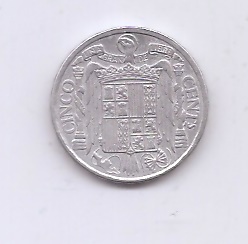 ESTADO ESPAÑOL (FRANCO) DEL AÑO 1945 DE 5 CENTIMOS