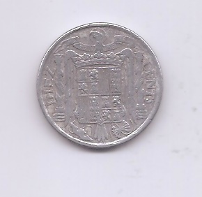 ESTADO ESPAÑOL (FRANCO) DEL AÑO 1941 DE 10 CENTIMOS