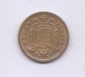 ESTADO ESPAÑOL (FRANCO) DEL AÑO 1947*56 DE 1 PESETA