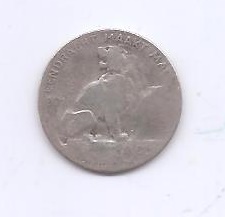 BELGICA DEL AÑO 1901 DE 50 CENTIMOS