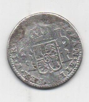 ESPAÑA CARLOS III DEL AÑO 1781 DE 1 REAL