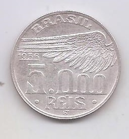 BRASIL DEL AÑO 1936 DE 5000 REIS