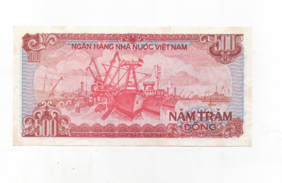 VIETNAM DEL AÑO 1988 DE 500 DONG