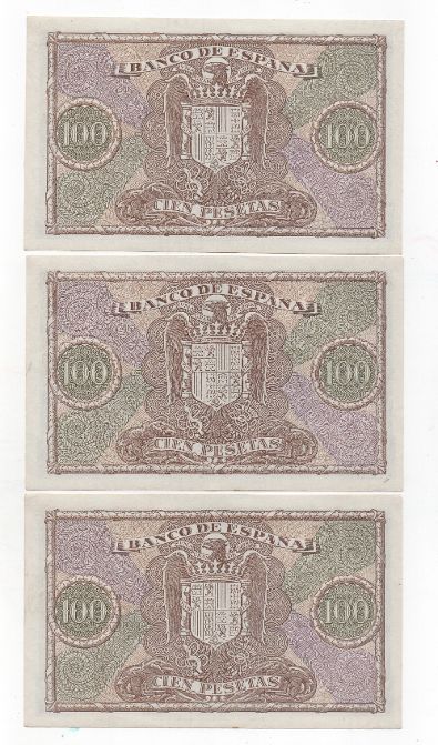 ESTADO ESPAÑOL AÑO 1940 (09/01) DE 100 PESETAS