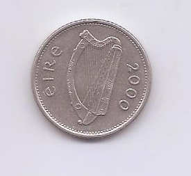 IRLANDA DEL AÑO 2000 DE 10 PENCE