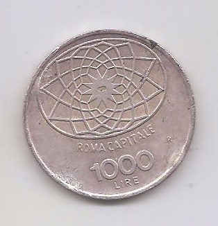 ITALIA DEL AÑO 1970 DE 1000 LIRAS