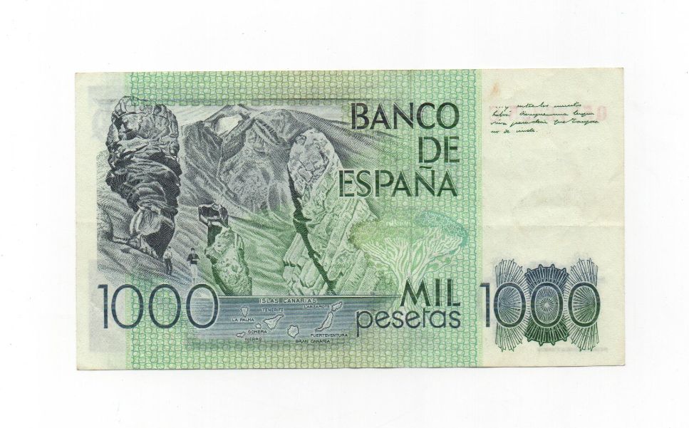 REINADO JUAN CARLOS I AÑO 1979 (23/10) DE 1000 PESETAS