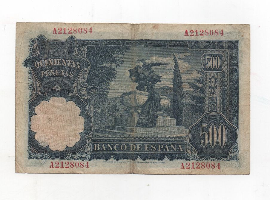 ESTADO ESPAÑOL AÑO 1951 (15/11) DE 500 PTS
