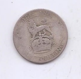GRAN BRETAÑA DEL AÑO 1921 DE 1 SHILLING