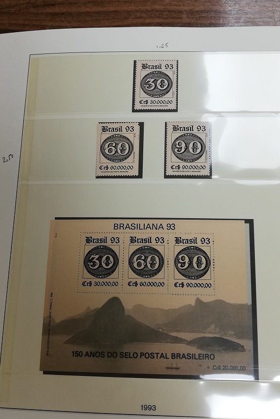 COLECCION SELLOS BRASIL AÑO 1950 A 2000