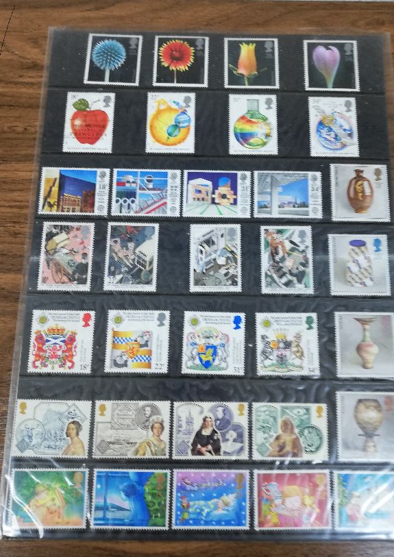 COLECCION DE SELLOS DE G. BRETAÑA DE 1987