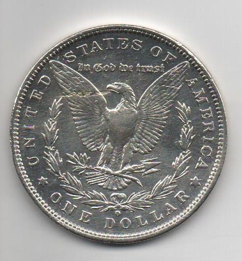 ESTADOS UNIDOS DEL AÑO 1880 DE 1 DOLAR