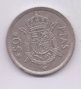 ESPAÑA DEL AÑO 1975*79 DE 50 PESETAS
