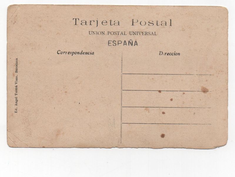 ESPAÑA POSTAL Nª 1 DE BARCELONA