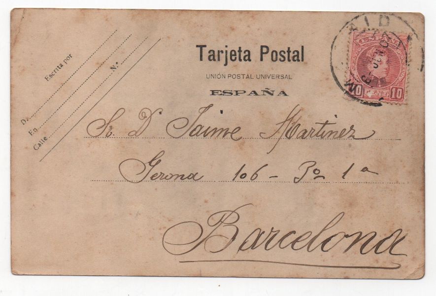 ESPAÑA POSTAL Nº 14 GOYA. EL CACHARRERO