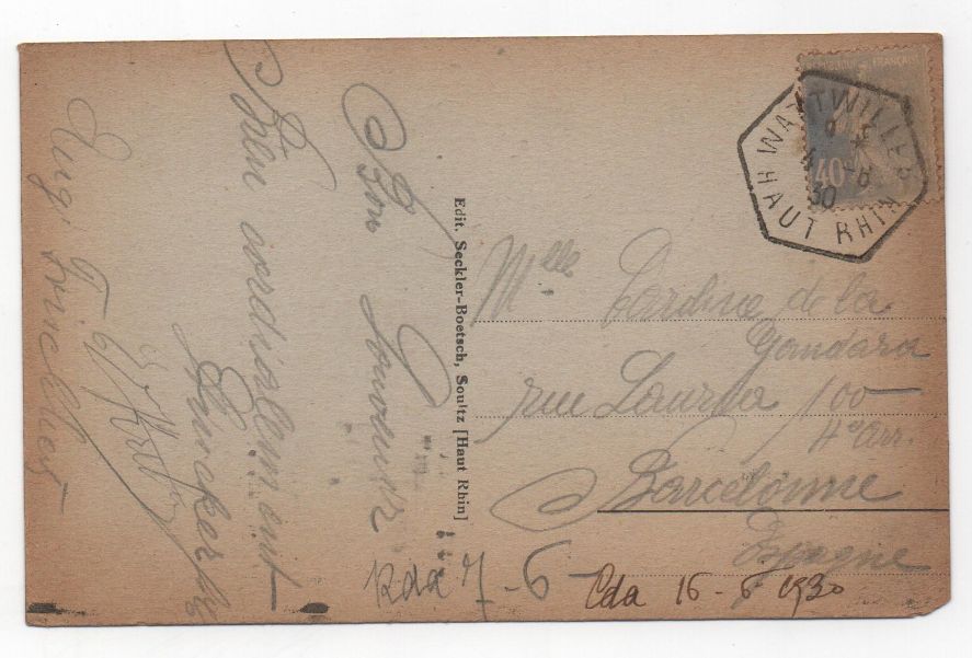 FRANCIA POSTAL N-8 NOTRE-DAME