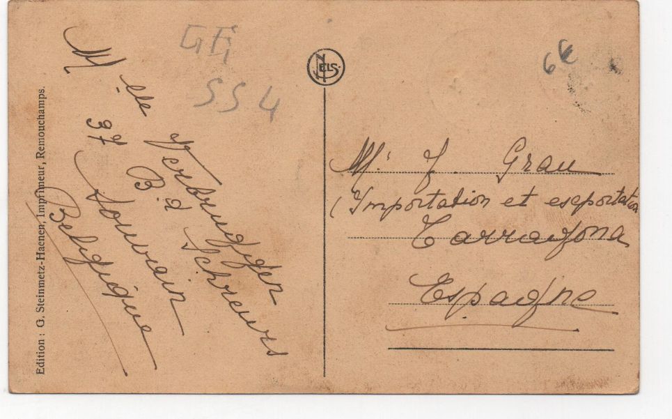 BELGICA POSTAL N-57 (REMOUCHAMPS)
