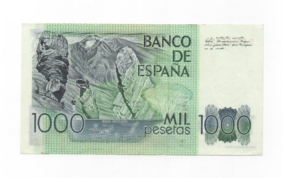 REINADO JUAN CARLOS I AÑO 1979 (23/10) DE 1000 PESETAS