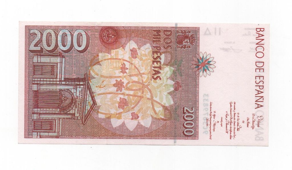 REINADO JUAN CARLOS I AÑO 1995 DE 2000 PESETAS