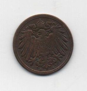 ALEMANIA IMPERIO DEL AÑO 1892 LETRA A DE 1 PFENNIG
