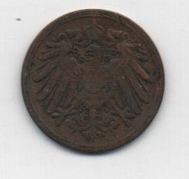 ALEMANIA IMPERIO DEL AÑO 1895 LETRA A DE 1 PFENNIG