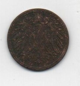 ALEMANIA IMPERIO DEL AÑO 1910 DE 1 PFENNIG