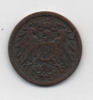 ALEMANIA IMPERIO DEL AÑO 1912 LETRA A DE 2 PFENNIG