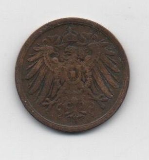 ALEMANIA IMPERIO DEL AÑO 1913 LETRA A DE 2 PFENNIG