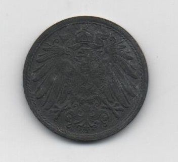ALEMANIA IMPERIO DEL AÑO 1920 DE 10 PFENNIG