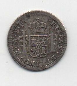ESPAÑA CARLOS III DEL AÑO 1781 DE 1/2 REAL