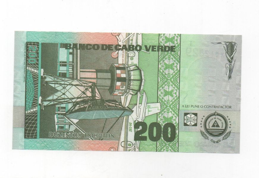 CABO VERDE DEL AÑO 1992 DE 200 ESCUDOS