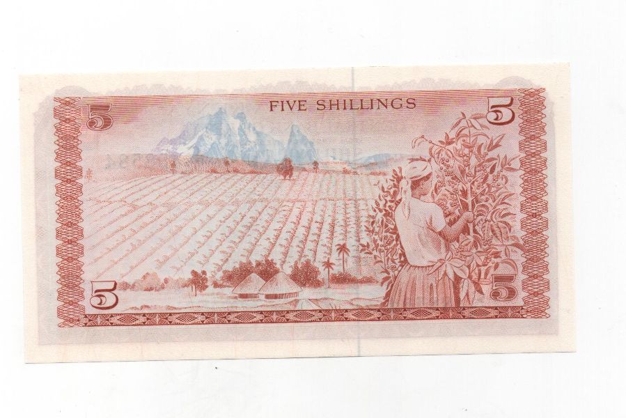 KENIA DEL AÑO 1978 DE 5 SHILLINGS