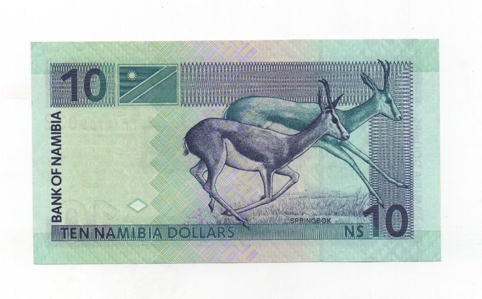 NAMBIA DEL AÑO 2001 DE 10 DOLARES