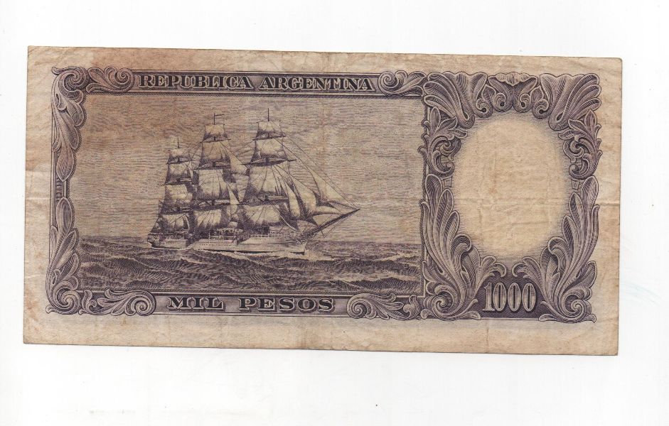 ARGENTINA DEL AÑO 1935 DE 1000 PESOS