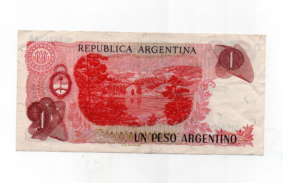 ARGENTINA DEL AÑO1983-1984 DE 1 PESO