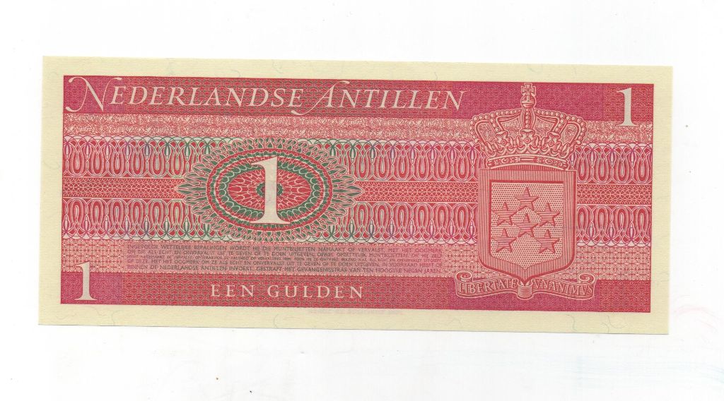 ANTILLAS HOLANDESAS DEL AÑO 1970 DE 1 GULDEN