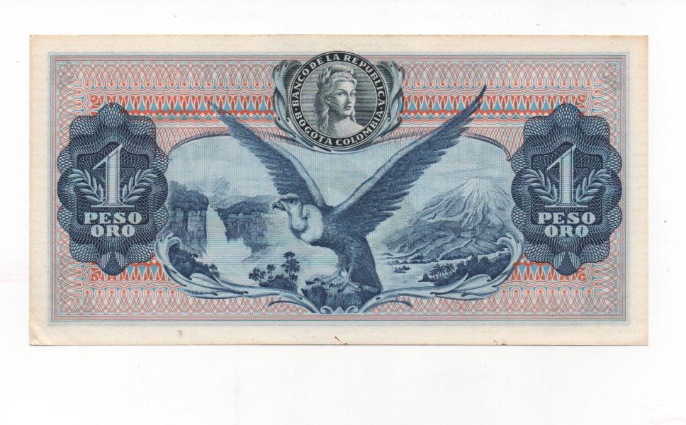 COLOMBIA DEL AÑO 1973 DE 1 PESO
