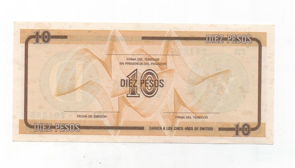 CUBA DEL AÑO 1985 LETRA D
