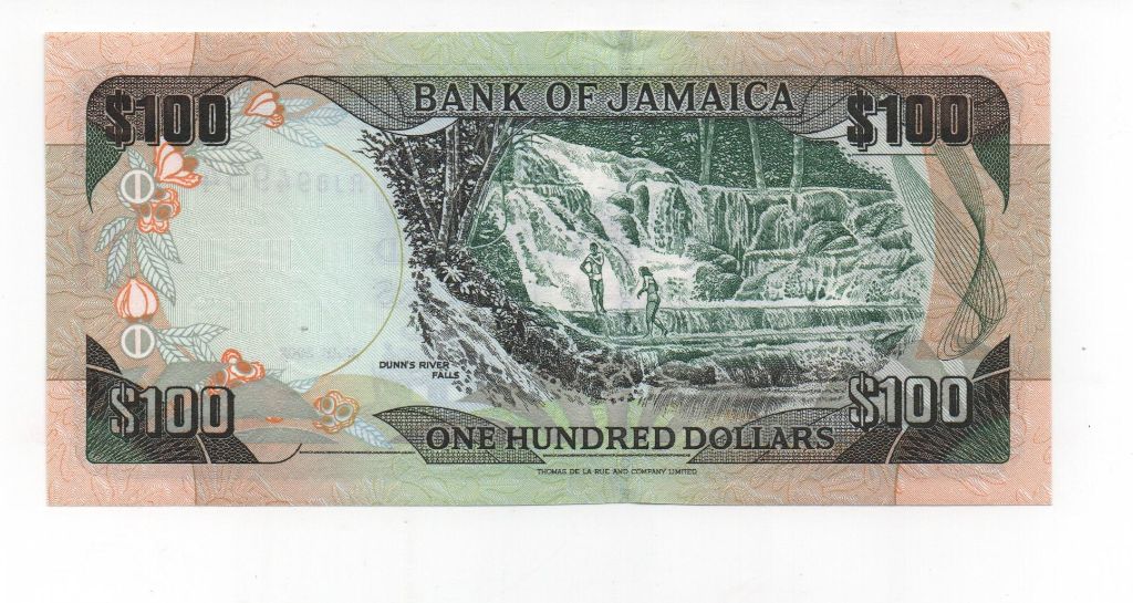 JAMAICA DEL AÑO 2002 DE 100 DOLARES
