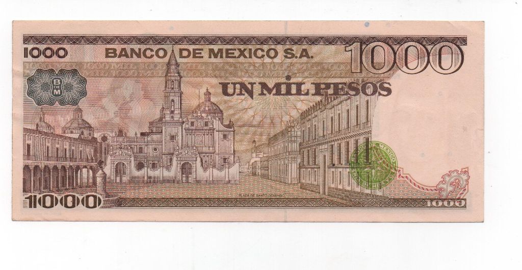 MEXICO DEL AÑO 1981 DE 1000 PESOS